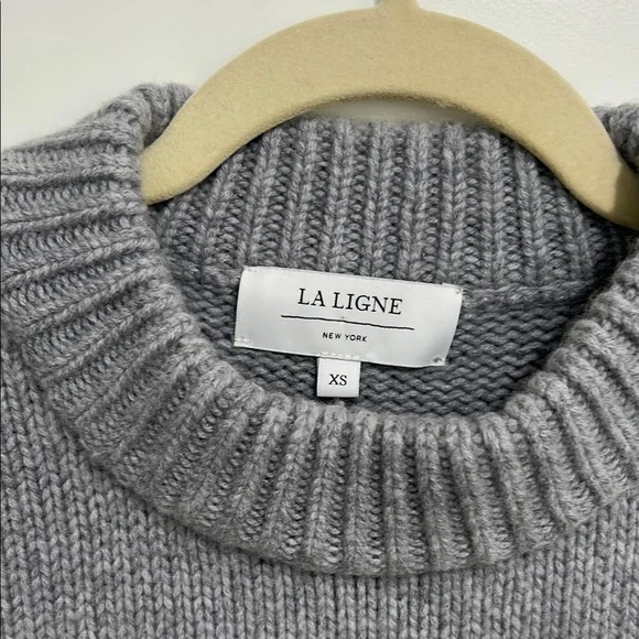 LA LIGNE Gray Marin sweater - size XS - Picture 3 of 6
